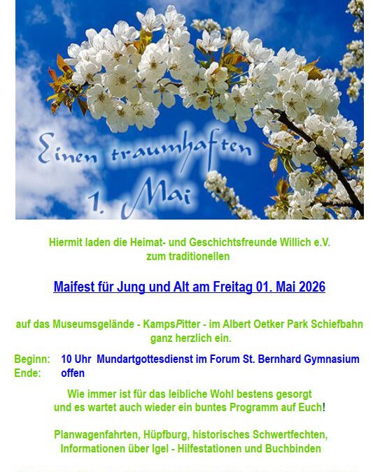 Alles Neue macht der 1. Mai